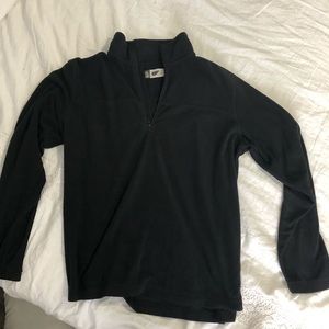 Men’s Black Alpine Design Quarter Zip